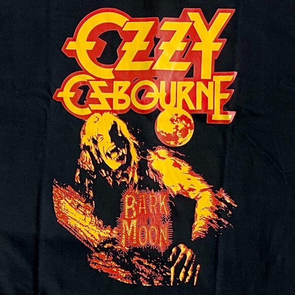 Vintage Ozzy Osbourne "Bark At The Moon" 2-Color - Picture 3 of 9